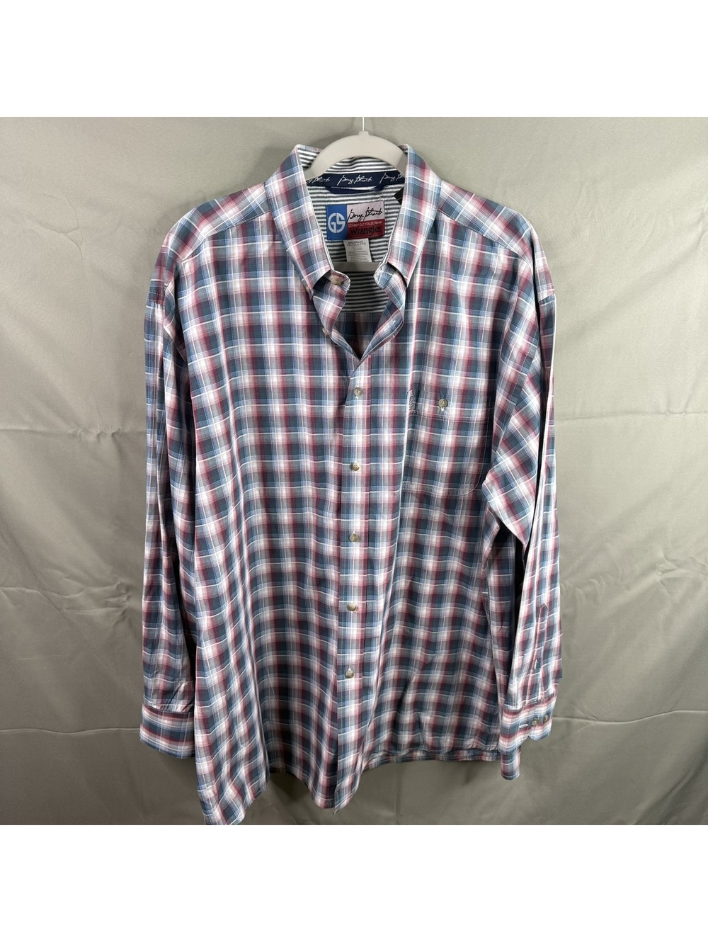 Wrangler George Strait Cowboy Cut Collection Mens XXL Long Sleeve Western Shirt